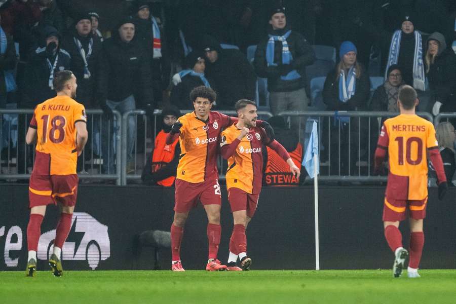 Yunus celebrates his goal