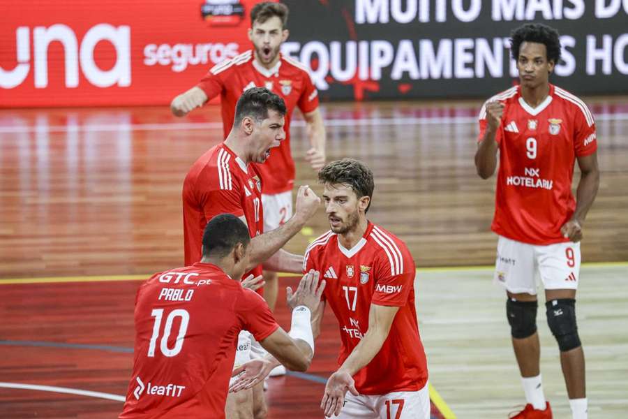 Benfica triunfou em Gondomar por 3-0