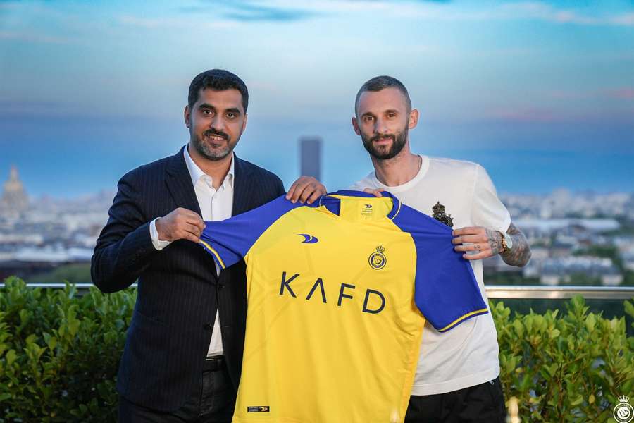 Al Nassr's Executive President met aanwinst Marcelo Brozovic