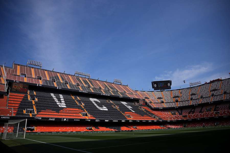 Real Madrid were due to play Valencia at the Mestalla