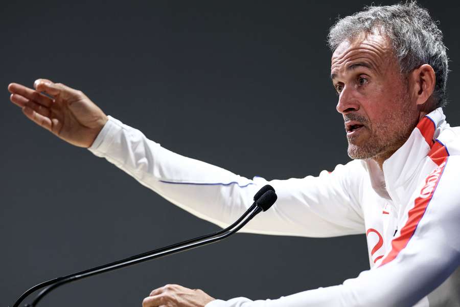 Luis Enrique, técnico do PSG