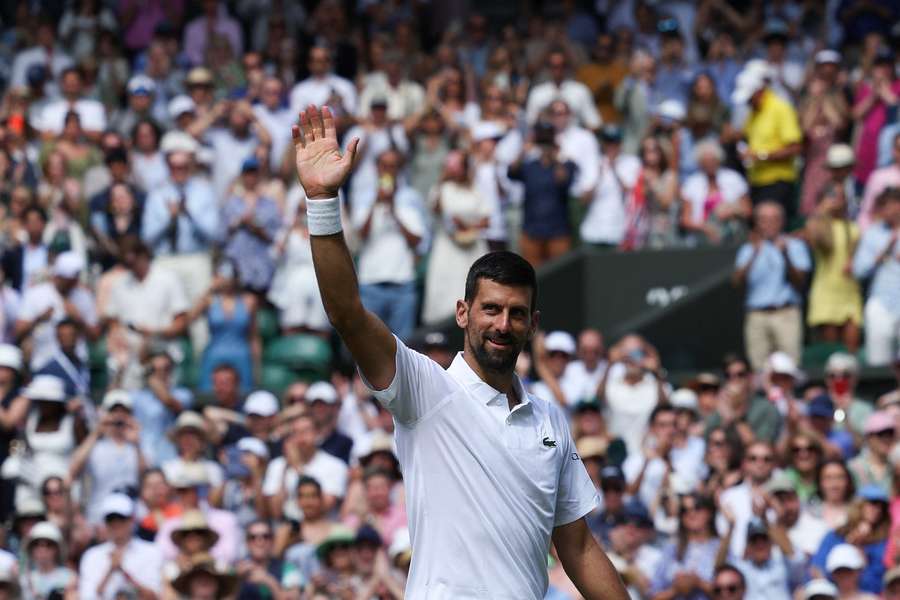 Djokovic steht vor seinem 100. Sieg in Wimbledon