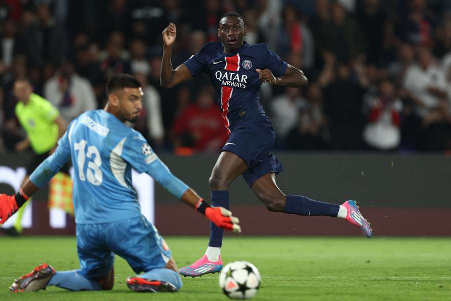 Kolo Muani is out of favour at PSG
