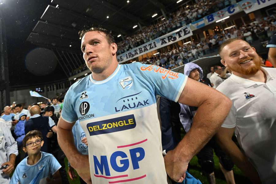 Arthur Iturria après la victoire contre Clermont.