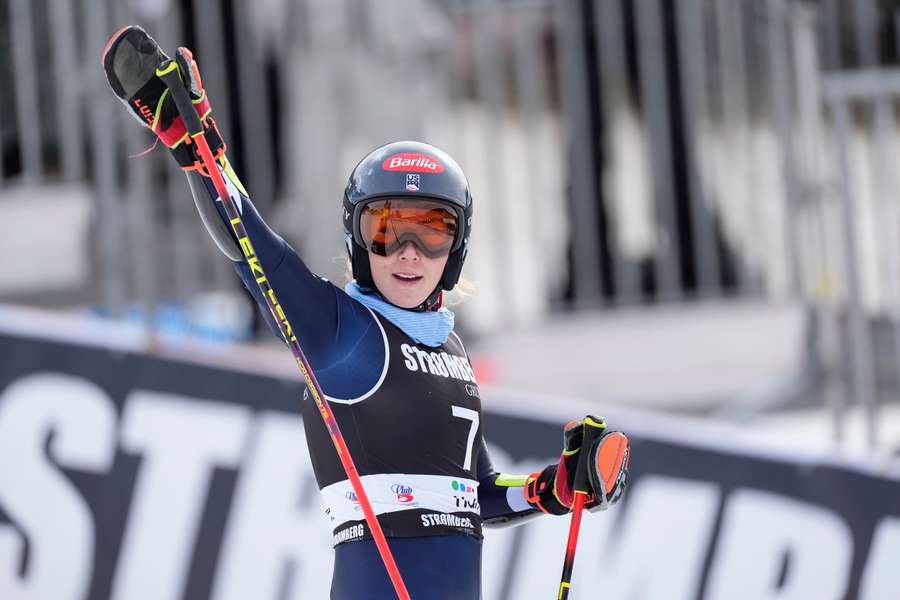 Shiffrinová slaví pošesté prvenství v SP.