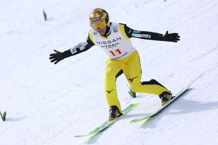 Telemark-Landung im hohen Alter Telemark-Landung im hohen Alter