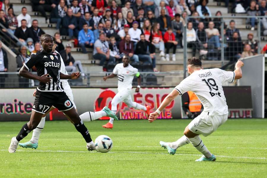 Amine Gouiri a ouvert le score de la meilleur des manières.