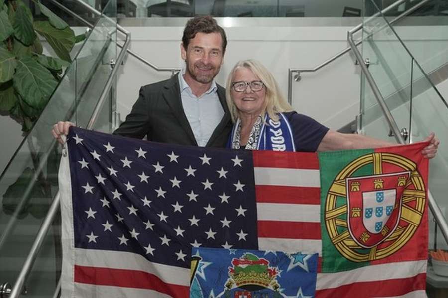 André Villas-Boas na Casa FC Porto de Nova Iorque