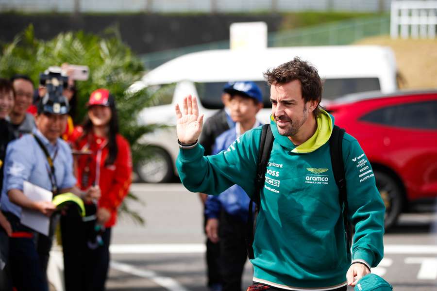 Fernando Alonso em Suzuka