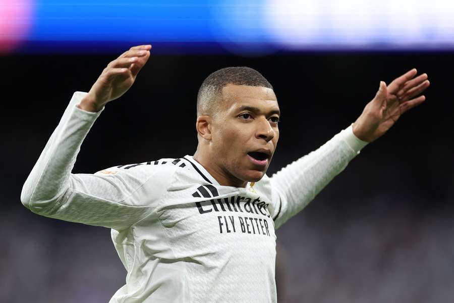 Mbappé lors du match aller.
