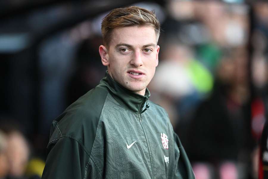 Liam Delap, avançado do Chelsea Liam Delap, avançado do Chelsea