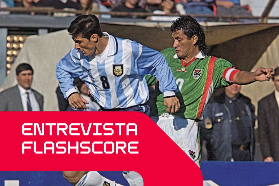 Marco Etcheverry contra Javier Zanetti