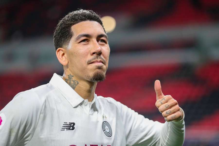Roberto Firmino marcou um dos gols da batalha entre Al-HIlal e Al-Sadd