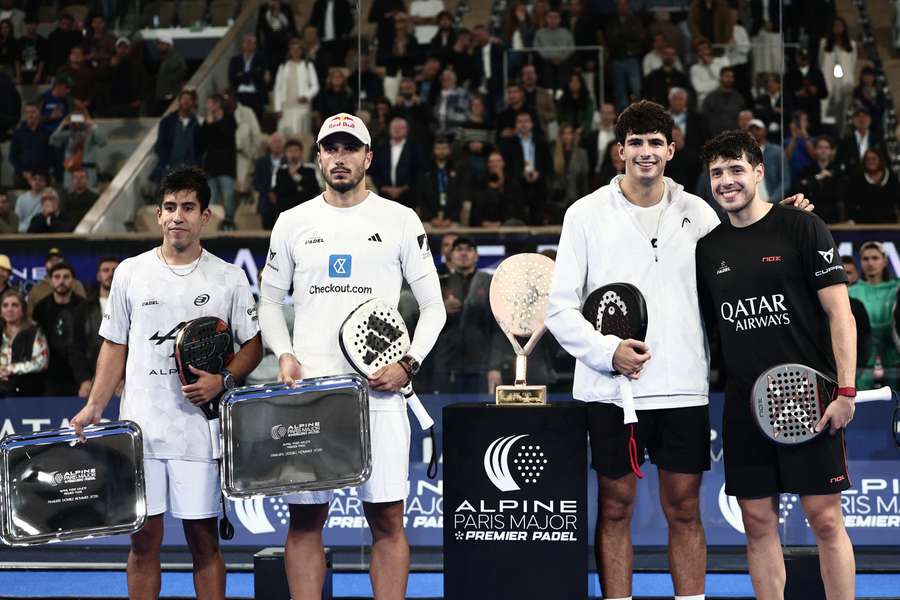 Coello y Tapia, campeones en París