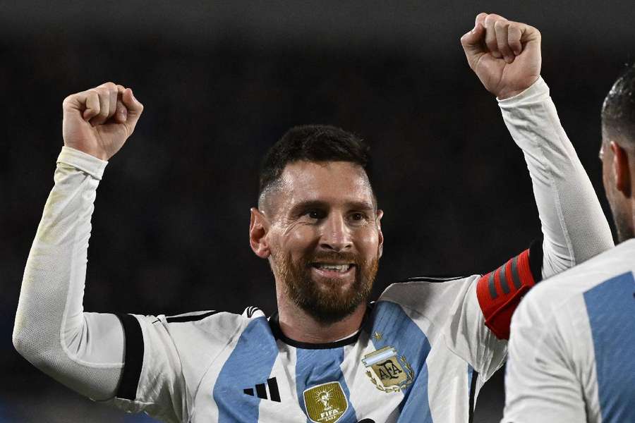 Messi marcó el gol de la victoria de Argentina ante Ecuador
