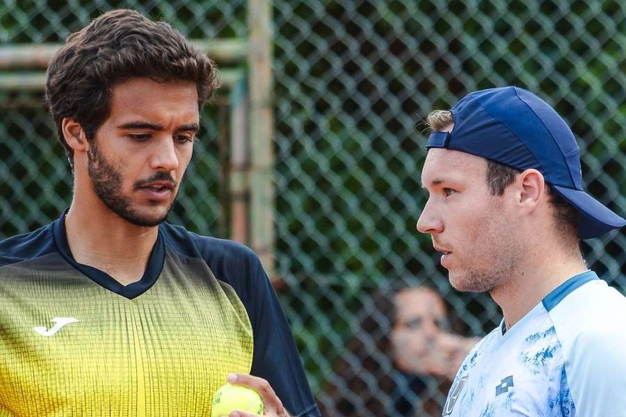 Francisco Cabral com Lucas Miedler