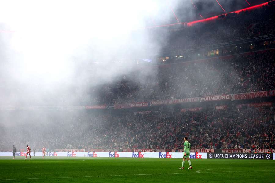 Allianz Arena esteve cheia Allianz Arena esteve cheia