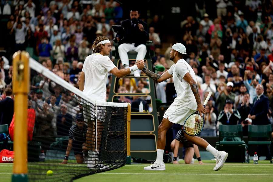 Efter dramatisk Wimbledon-møde: Ærkerivaler blev tvunget til at spille double sammen