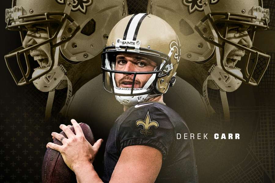 Los New Orleans Saints firman al 'quarterback' Derek Carr por cuatro temporadas