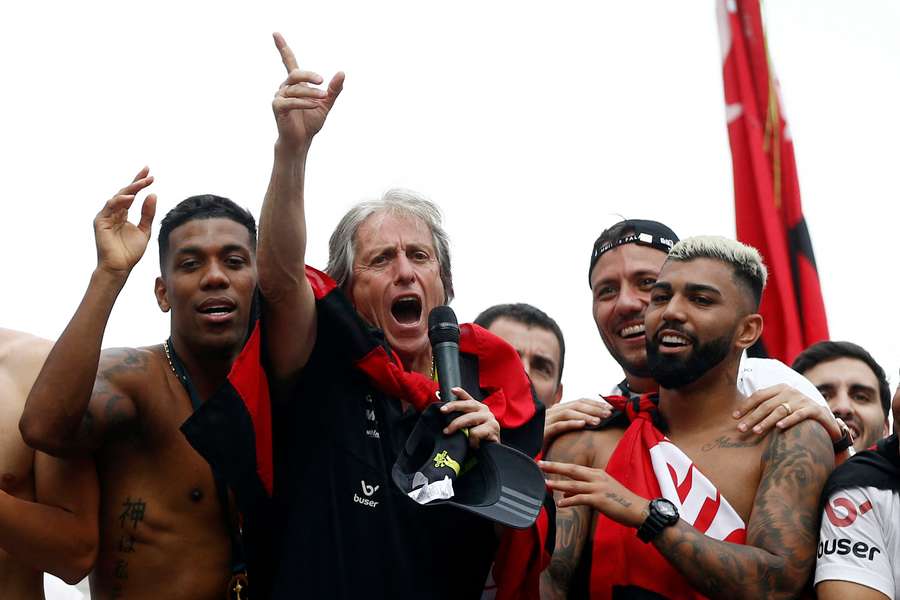 Flamengo de Jorge Jesus e Gabigol, campeão da Libertadores de 2019
