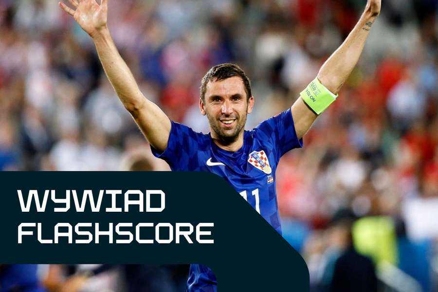 Darijo Srna był kapitanem reprezentacji Chorwacji