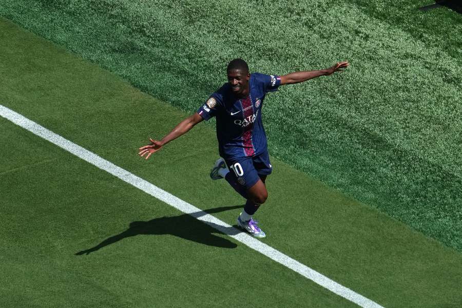 Dembélé, máximo goleador del PSG en la temporada 24/25