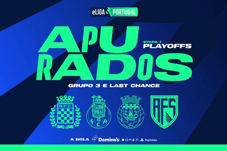 Os últimos quatro apurados para o playoff da Etapa 1