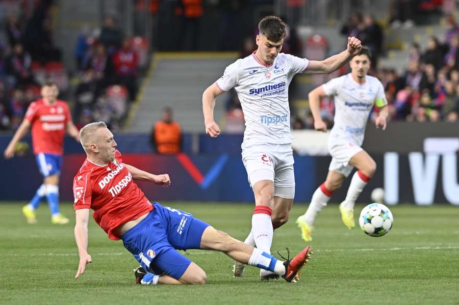 Plzeň ve 30. ligovém kole prohrála s Pardubicemi 0:1.