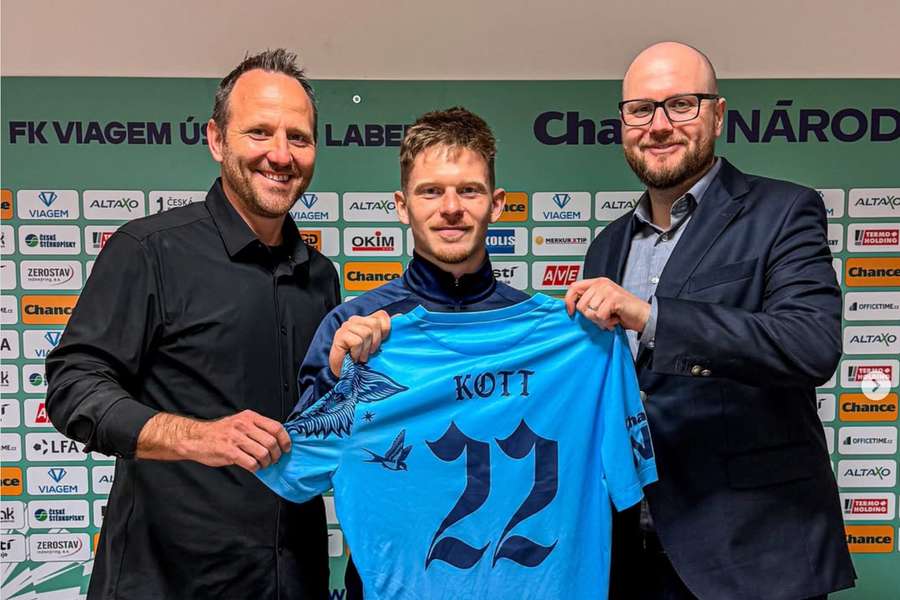 Tomáš Kott prodloužil smlouvu v Ústí nad Labem.