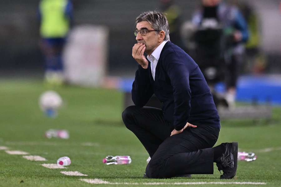 Ivan Juric durante Verona-Roma