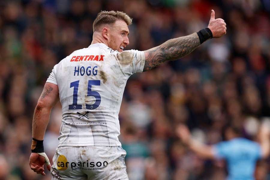 Stuart Hogg is Scotland's record try scorer with 27 tries