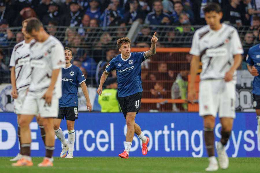 Unentschieden zwischen Bielfeld und St. Pauli Unentschieden zwischen Bielfeld und St. Pauli
