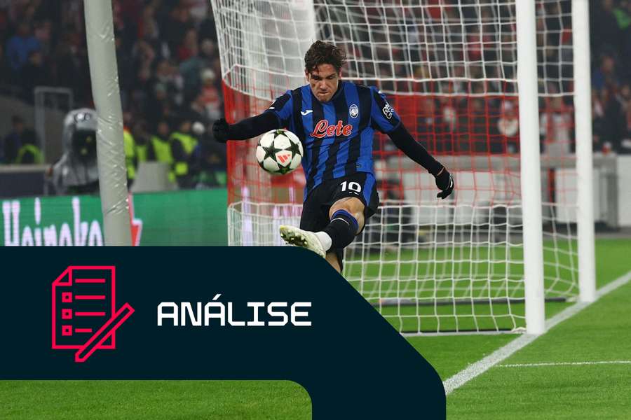 Nicolo Zaniolo marcou no triunfo da Atalanta