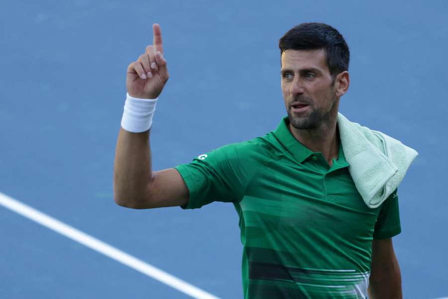 Novak Djokovic hasn't played since the Wimbledon final where he beat Nick Kyrgios
