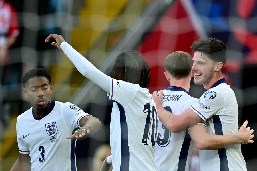 Declan Rice strzelił gola przeciwko Andorze na 2-0.