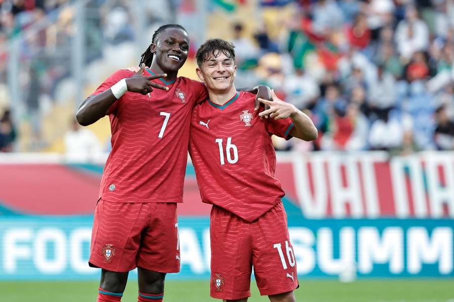 Quenda marcou após assistência de Gonçalo Moreira