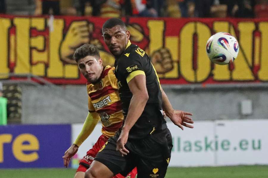 Jagiellonia pokonała GKS Katowice w zaległym spotkaniu i dogoniła Zagłębie oraz Lecha