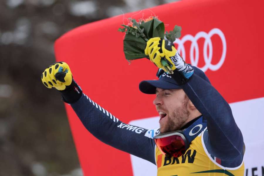 Kilde is in second place in the overall World Cup standings behind Marco Odermatt