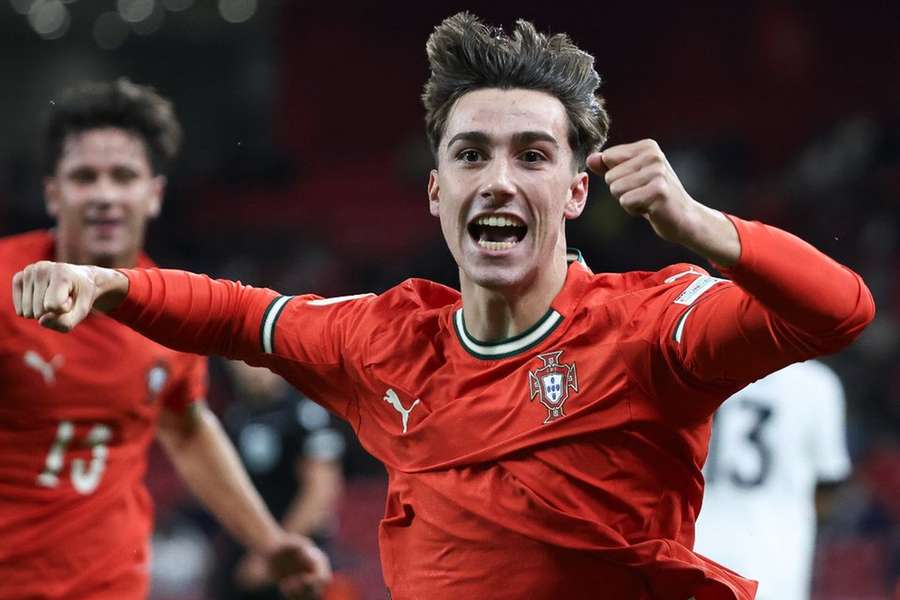 Tomás Soares festeja por Portugal