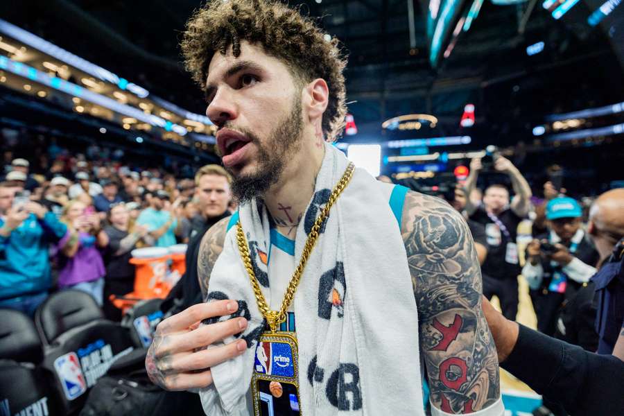LaMelo Ball received a fine from the NBA. LaMelo Ball received a fine from the NBA.