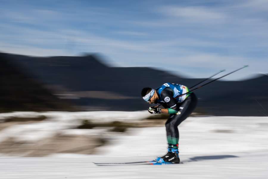 Samuel Ikpefan will compete in the the 10-km freestyle and the sprint classic events