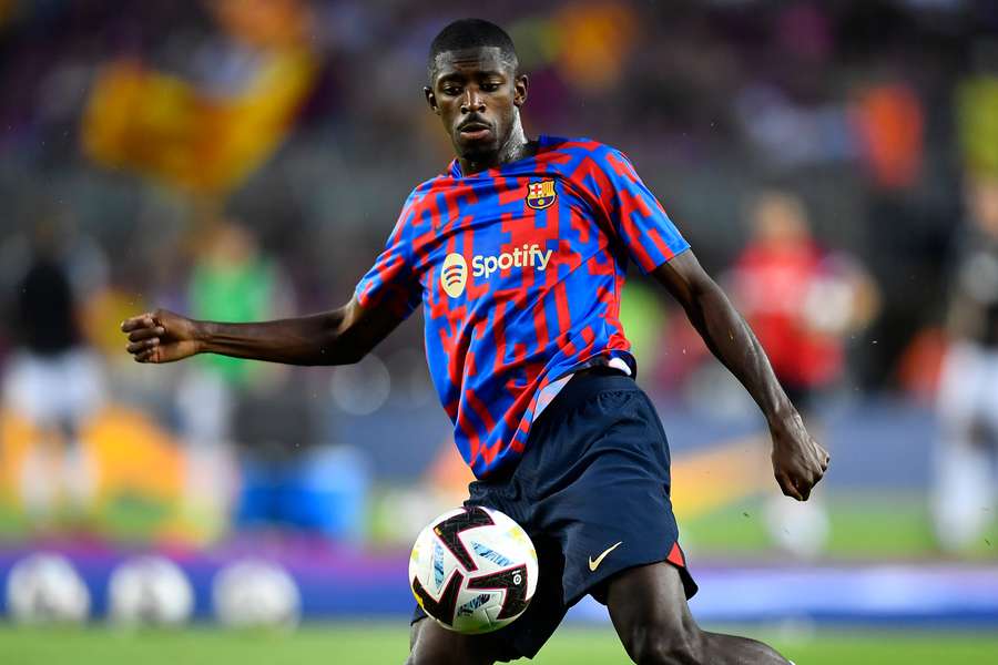 Dembélé, de novo no meio de rumores de uma possível saída do Barcelona