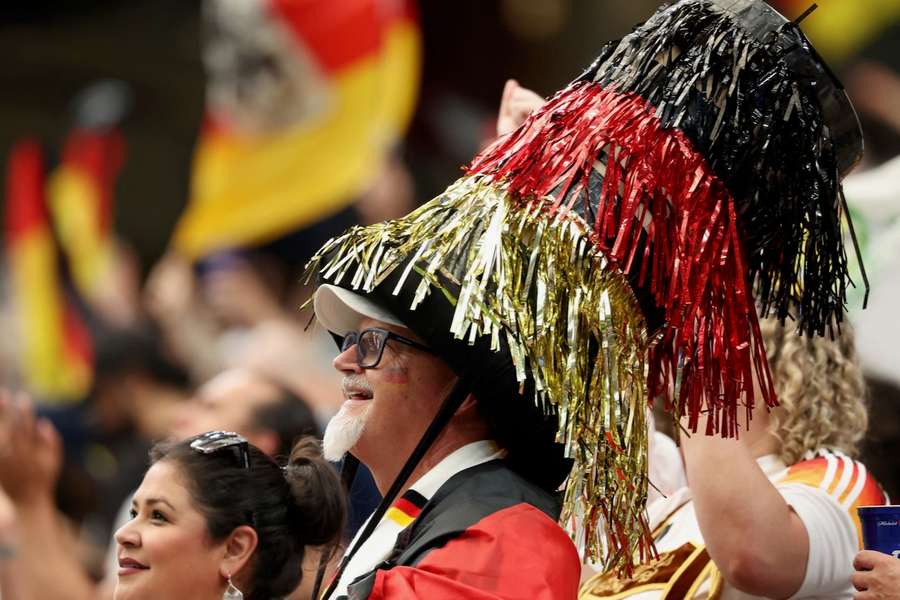 Die deutschen Fans hatten gegen Curacao viel Grund zum Jubeln.