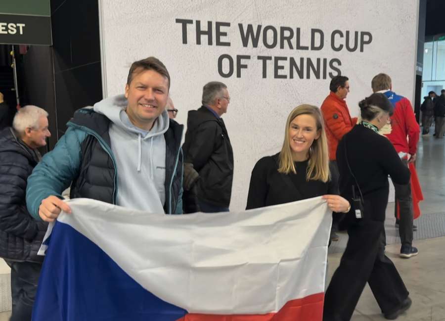 La famiglia ceca a Bologna per seguire le gesta di Lehecka e Mensik La famiglia ceca a Bologna per seguire le gesta di Lehecka e Mensik