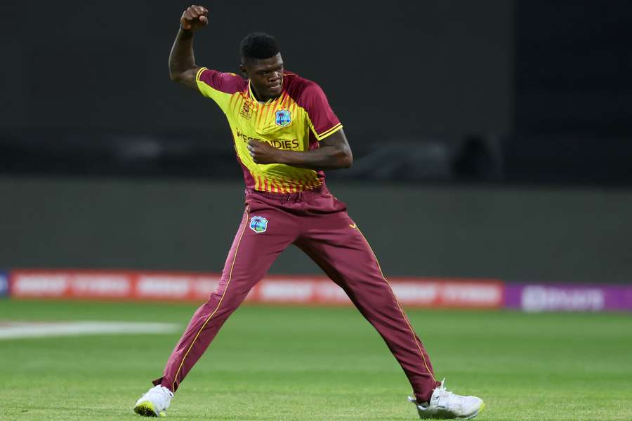 Alzarri Joseph took four wickets for West Indies