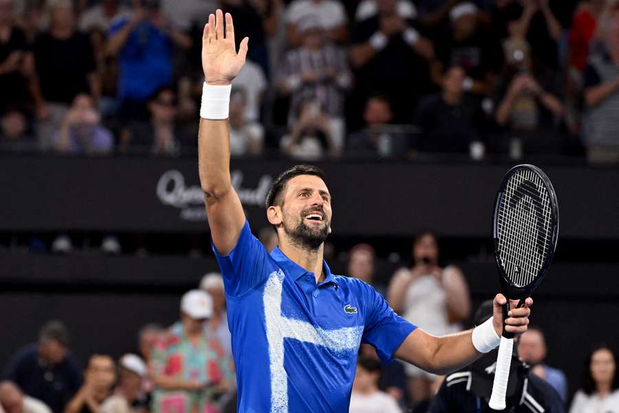 Novak Djokovic besiegte Monfils zum zwanzigsten Mal
