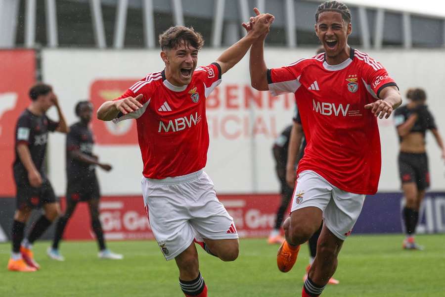 Gonçalo Moreira é um dos destaques da formação encarnada