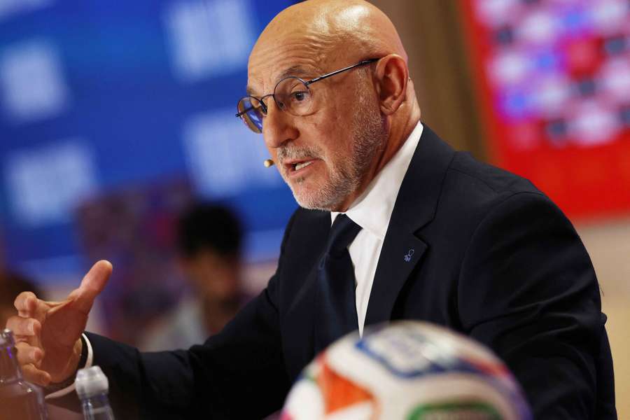Spain boss Luis de la Fuente