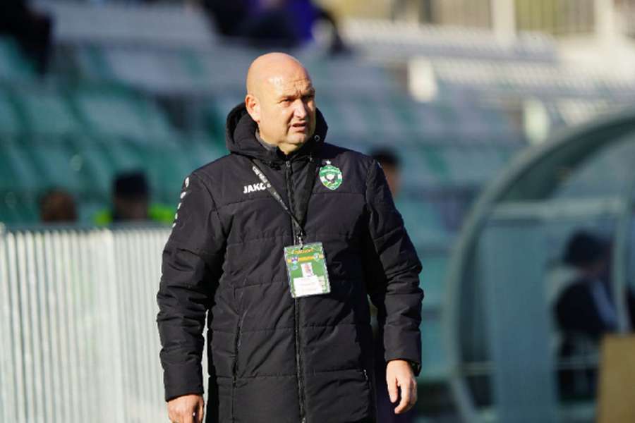 Rui Mota no banco do Ludogorets  Rui Mota no banco do Ludogorets