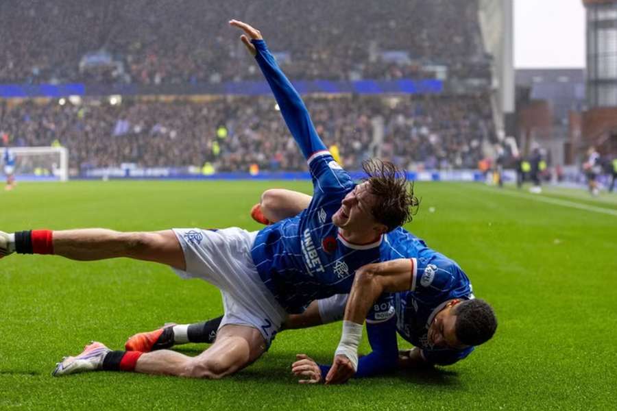 Český reprezentant Ryan Naderi přispěl gólem k výhře Rangers. Český reprezentant Ryan Naderi přispěl gólem k výhře Rangers.